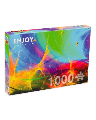 Puzzle Enjoy de 1000 de piese - Bucăți de culoare - 1